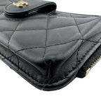 Chanel Multicase Timeless Classic Long Wallet Black — view 4