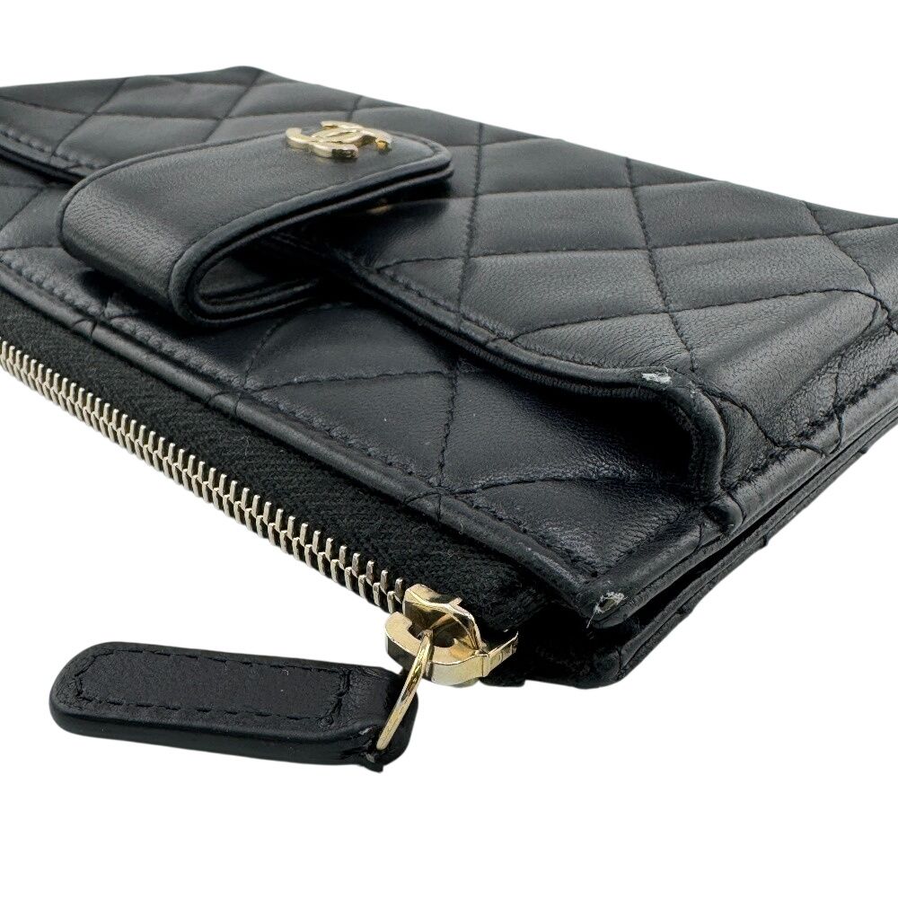 Chanel Multicase Timeless Classic Long Wallet Black — view 6