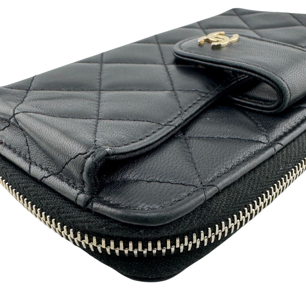 Chanel Multicase Timeless Classic Long Wallet Black — view 3