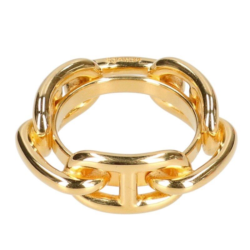 Hermes Rugade Chaine D'ancre Scarf Ring — view 2