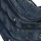 Chanel Quilted Suede Leather Chain Shoulder Bag — view 5