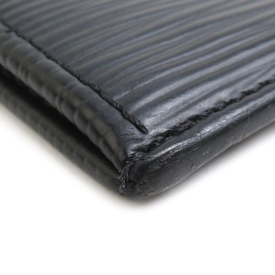 Louis Vuitton Clutch Epi Leather Black — view 4