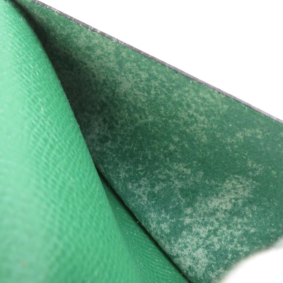 Hermes Notebook Cabas Leather Green — view 6