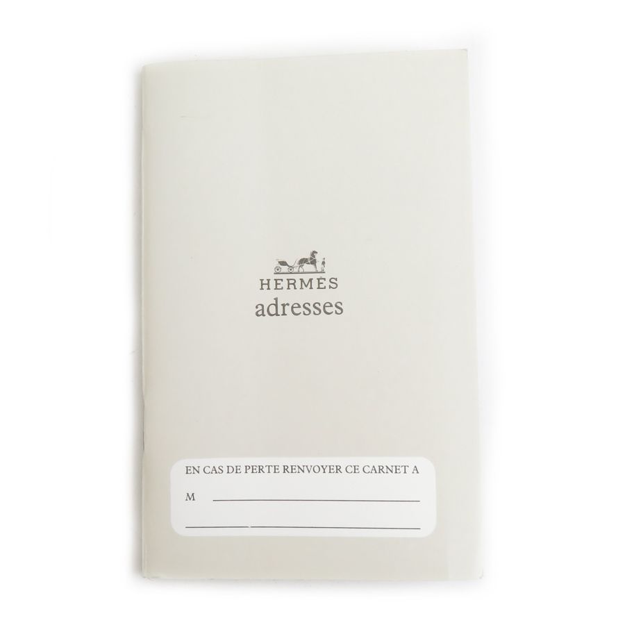 Hermes Notebook Cabas Leather Green — view 9