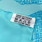 Hermes Carre 90 Silk Scarf de Passage a Paris Blue Box — view 9