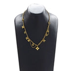 Louis Vuitton Necklace LV Collier Blooming Gold Choker — view 7
