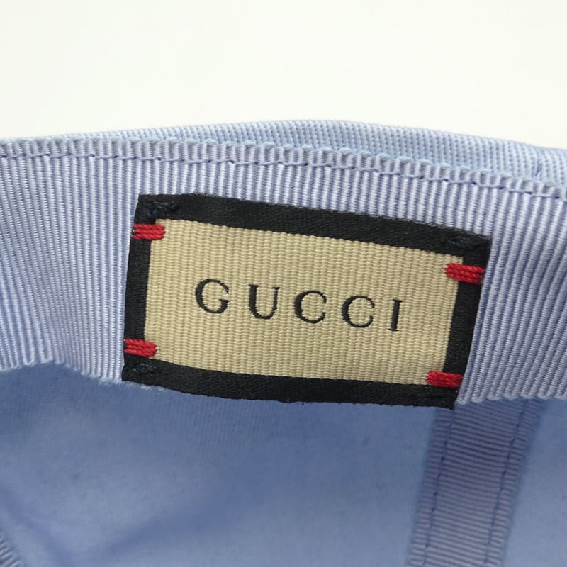 Gucci Cap Cotton Blue — view 7