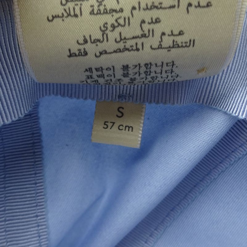 Gucci Cap Cotton Blue — view 9