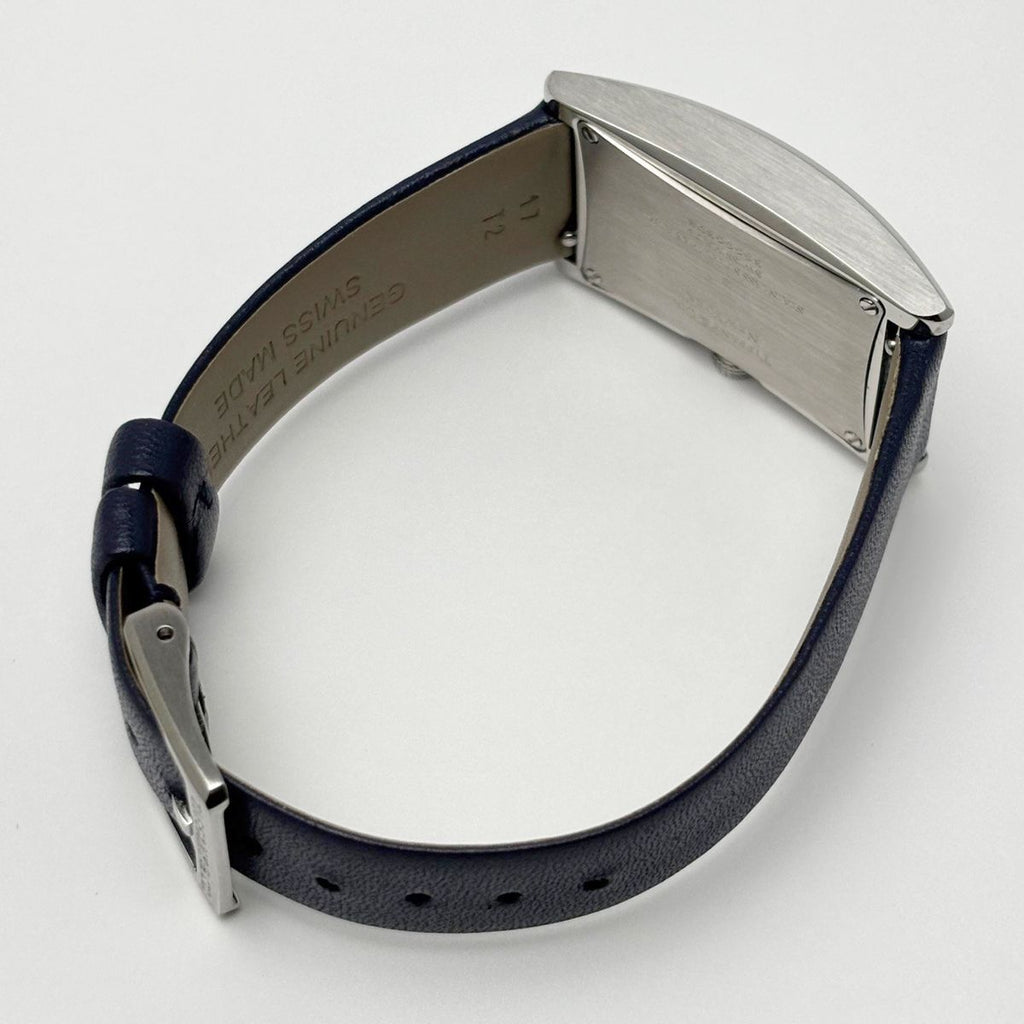 Tiffany & Co Watch Quartz East West Mini Navy Silver — view 7