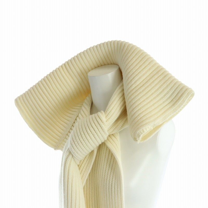 Saint Laurent Yves Muffler Shawl Turtle Cashmere Blend Scarf — view 3