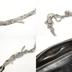 Chanel Shoulder Bag Lambskin Chain Torn Inside — view 9