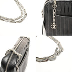 Chanel Shoulder Bag Lambskin Chain Torn Inside — view 8