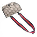 Gucci Shoulder Bag GG Canvas Navy — view 9