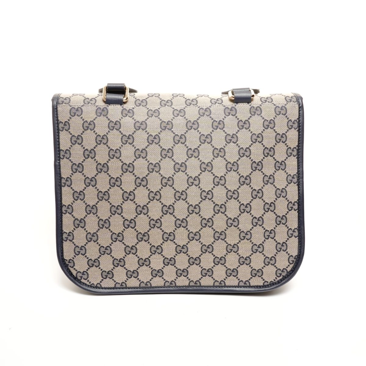 Gucci Shoulder Bag GG Canvas Navy — view 2