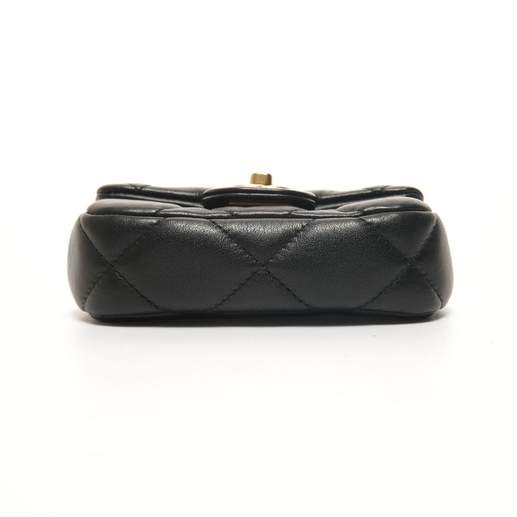 Chanel Shoulder Bag Quilted Chain Clutch Mini Wallet Card — view 7