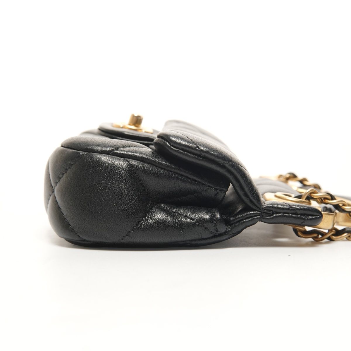 Chanel Shoulder Bag Quilted Chain Clutch Mini Wallet Card — view 4
