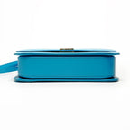 Loewe Shoulder Bag Goya Leather Turquoise Blue — view 7