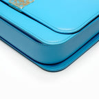 Loewe Shoulder Bag Goya Leather Turquoise Blue — view 6