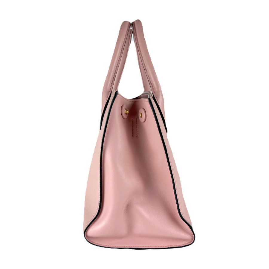 Prada Shoulder Bag Leather Pink — view 2