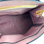 Prada Shoulder Bag Leather Pink — view 5