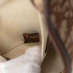 Dior Oblique Quake Brown Beige Canvas Leather — view 7