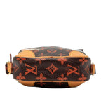 Louis Vuitton Monogram Panum Set Dark Brown Orange Leather — view 3