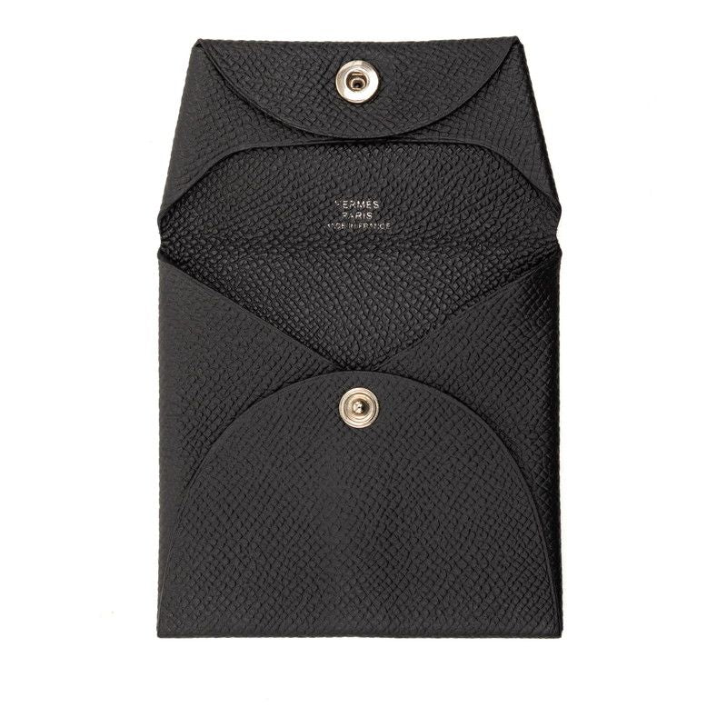 Hermes Bastia Black Veau Epsom — view 4