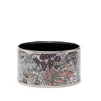 Hermes Enamel TGM Cloisonne Silver Multicolor Metal Belt — view 2