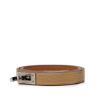 Hermes Mini Kelly Double Tour Bracelet Gold Chevre — view 2