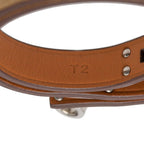 Hermes Mini Kelly Double Tour Bracelet Gold Chevre — view 6