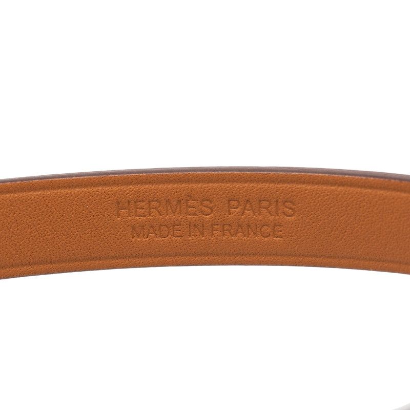 Hermes Mini Kelly Double Tour Bracelet Gold Chevre — view 4