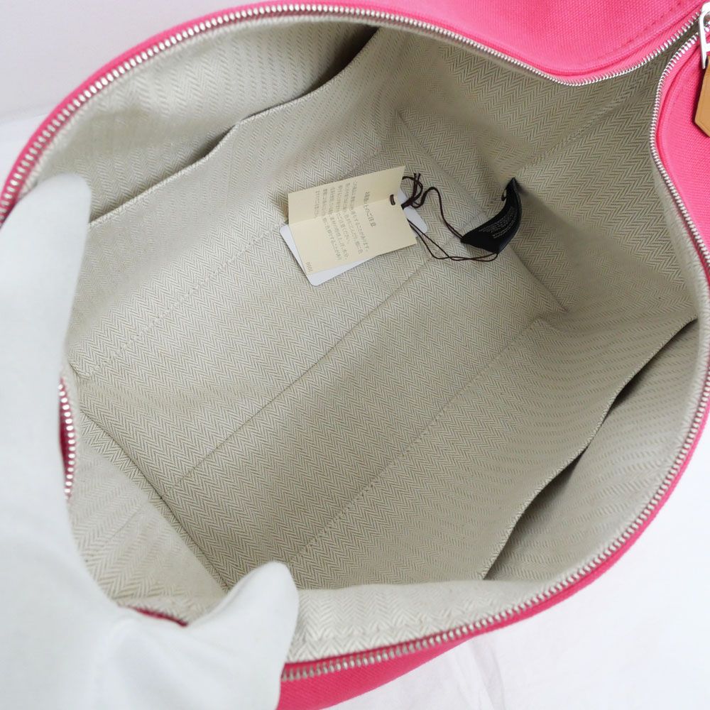 Hermes Bric-a-Brac PM Handbag Pouch Hibiscus Pink — view 6