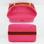 Hermes Bric-a-Brac PM Handbag Pouch Hibiscus Pink — view 4