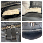 Bottega Veneta Maxi Intrecciato Black Leather Business Bag — view 3