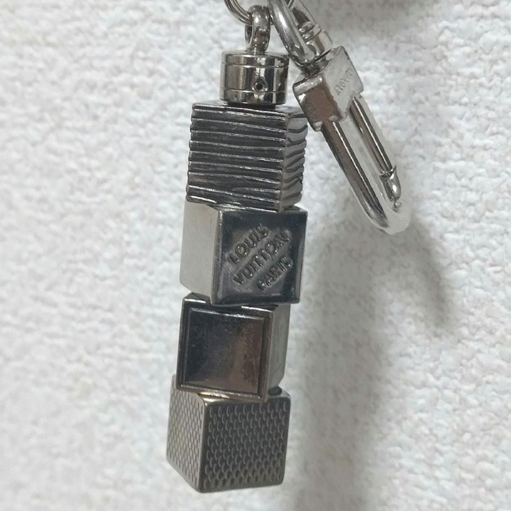 Louis Vuitton Porte Cles Cube Key Holder Charm Keychain — view 3