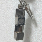 Louis Vuitton Porte Cles Cube Key Holder Charm Keychain — view 3