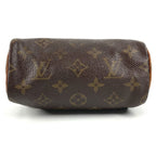 Louis Vuitton Shoulder Bag Mini Speedy Monogram Canvas Brown — view 5
