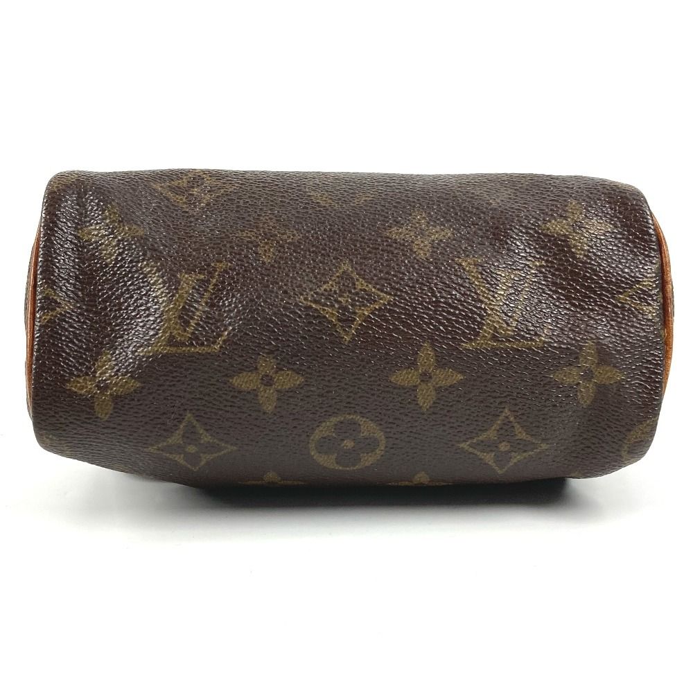 Louis Vuitton Shoulder Bag Mini Speedy Monogram Canvas Brown — view 5