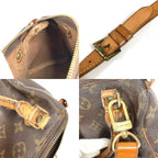 Louis Vuitton Shoulder Bag Mini Speedy Monogram Canvas Brown — view 9