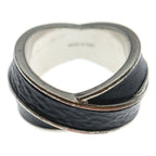 Louis Vuitton Bag Entrelac Ring Monogram Eclipse Silver Black — view 2