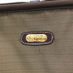 Fendi Zucca 2-Way Travel Shoulder Bag Canvas Briefcase Brown Khaki — view 9