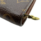 Louis Vuitton Round Zip Porte Monnaie Long Wallet Brown — view 6