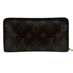 Louis Vuitton Round Zip Porte Monnaie Long Wallet Brown — view 2