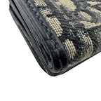 Dior Compact Montaigne 30 Trifold Wallet Navy — view 5