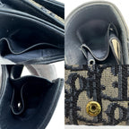 Dior Compact Montaigne 30 Trifold Wallet Navy — view 8