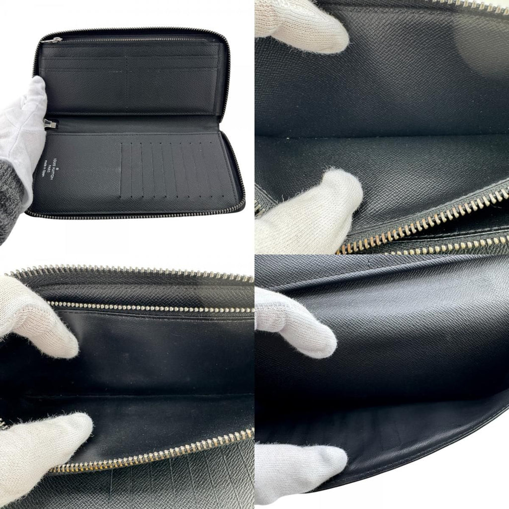 Louis Vuitton Zippy Long Wallet Vertical Black — view 7