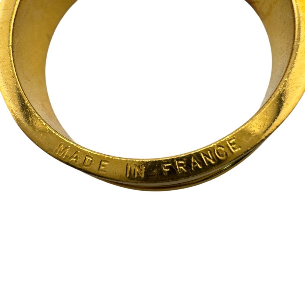 Hermes Booklet Serie Belt Motif Ring Gold — view 9