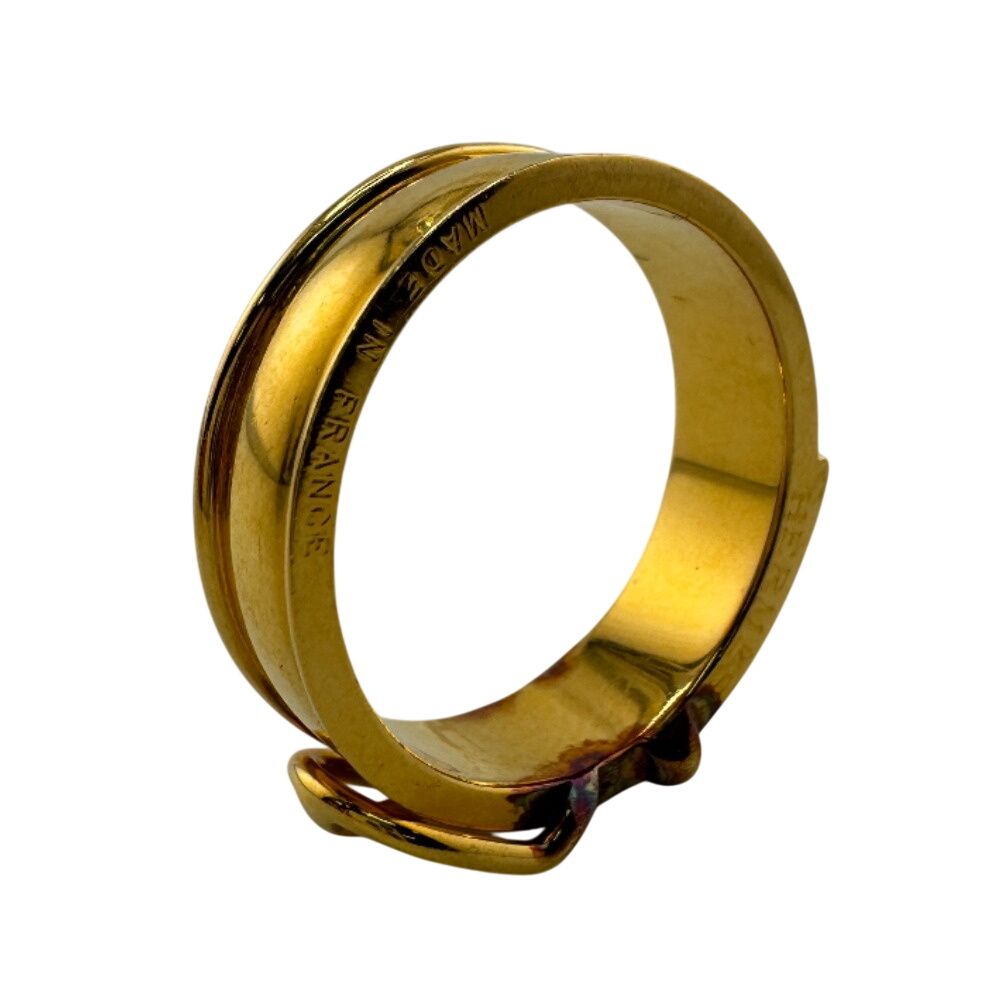 Hermes Booklet Serie Belt Motif Ring Gold — view 6