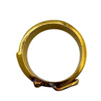 Hermes Booklet Serie Belt Motif Ring Gold — view 4