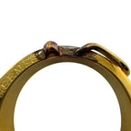 Hermes Booklet Serie Belt Motif Ring Gold — view 8
